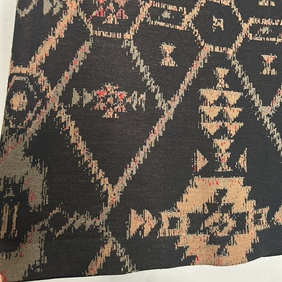 Sandro Santa Fe Ria Sheath Dress Wool Leather Zip Sleeves Womens size 1 small - Picture 4 of 11